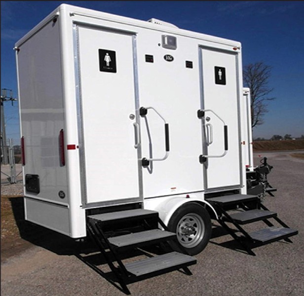 VIP 2 restroom trailer