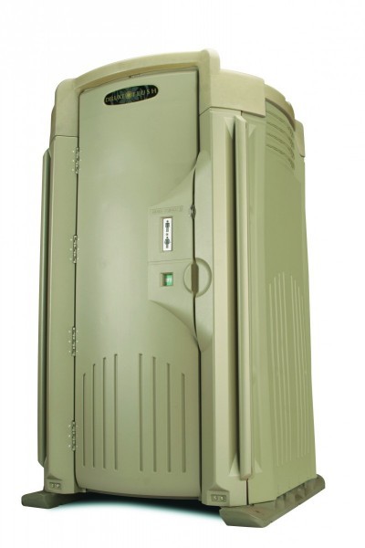 Flushing portable restrooms